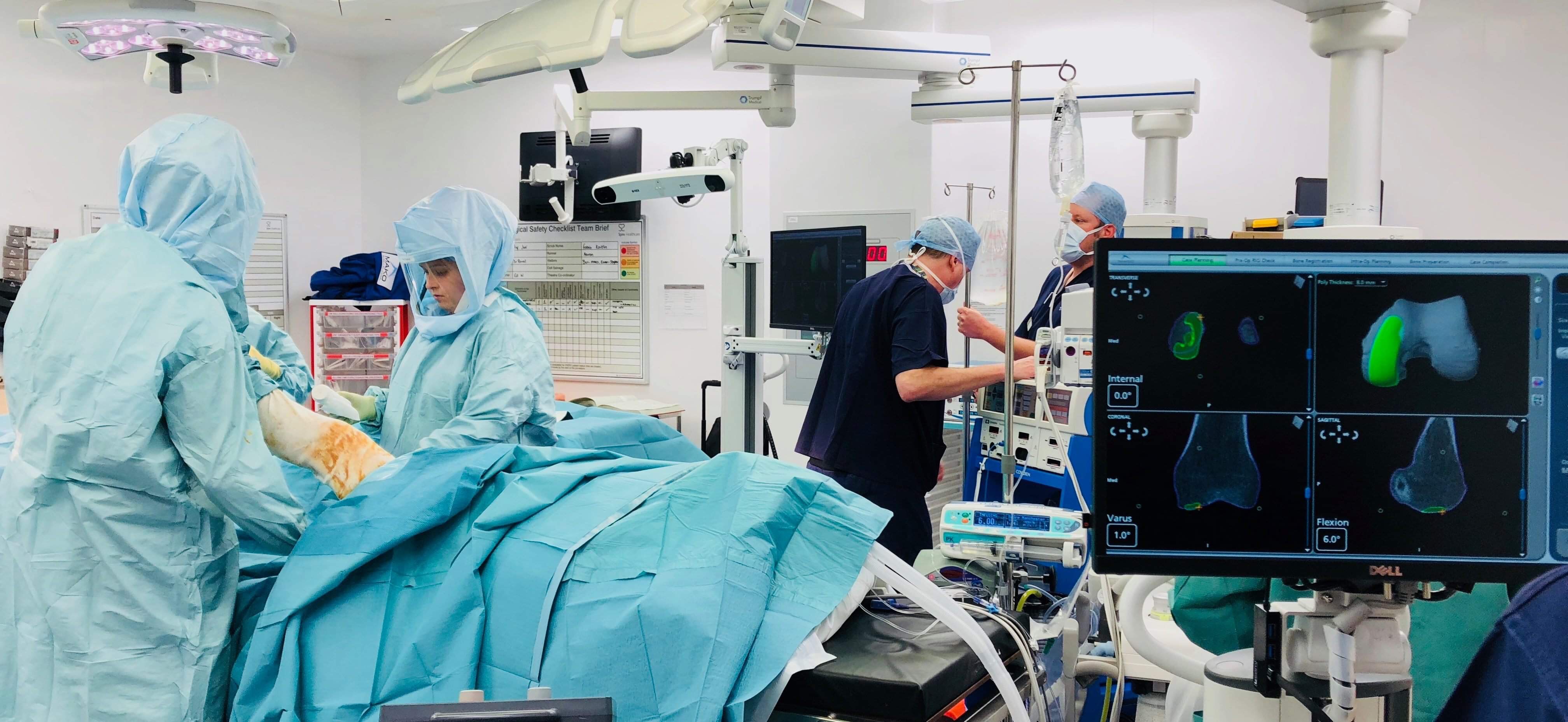 Robotic Orthopedic Surgery in Iran